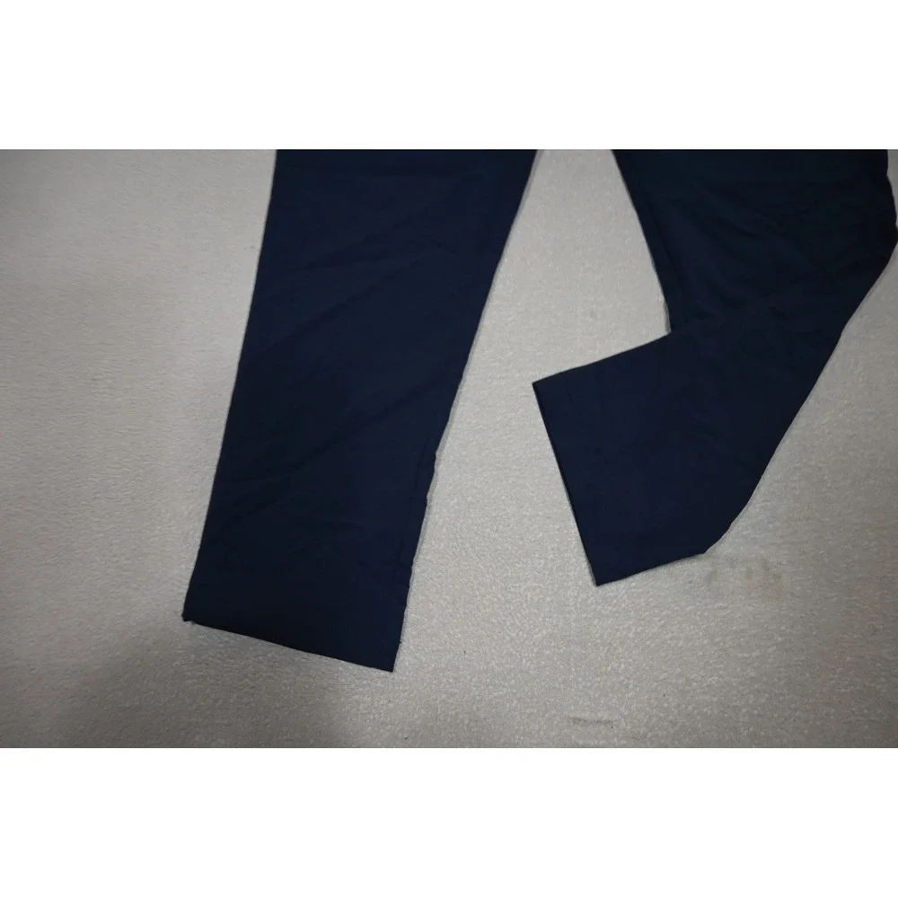 Banana Republic Performance Golf Pants Mens 36x30 Navy Blue Tech Excellent